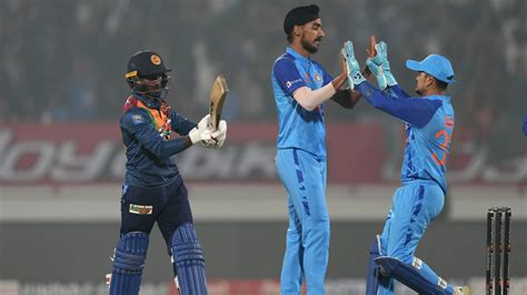 IND vs SL Cricket Scorecard, 3rd T20I at Rajkot, January 07, 2023.
